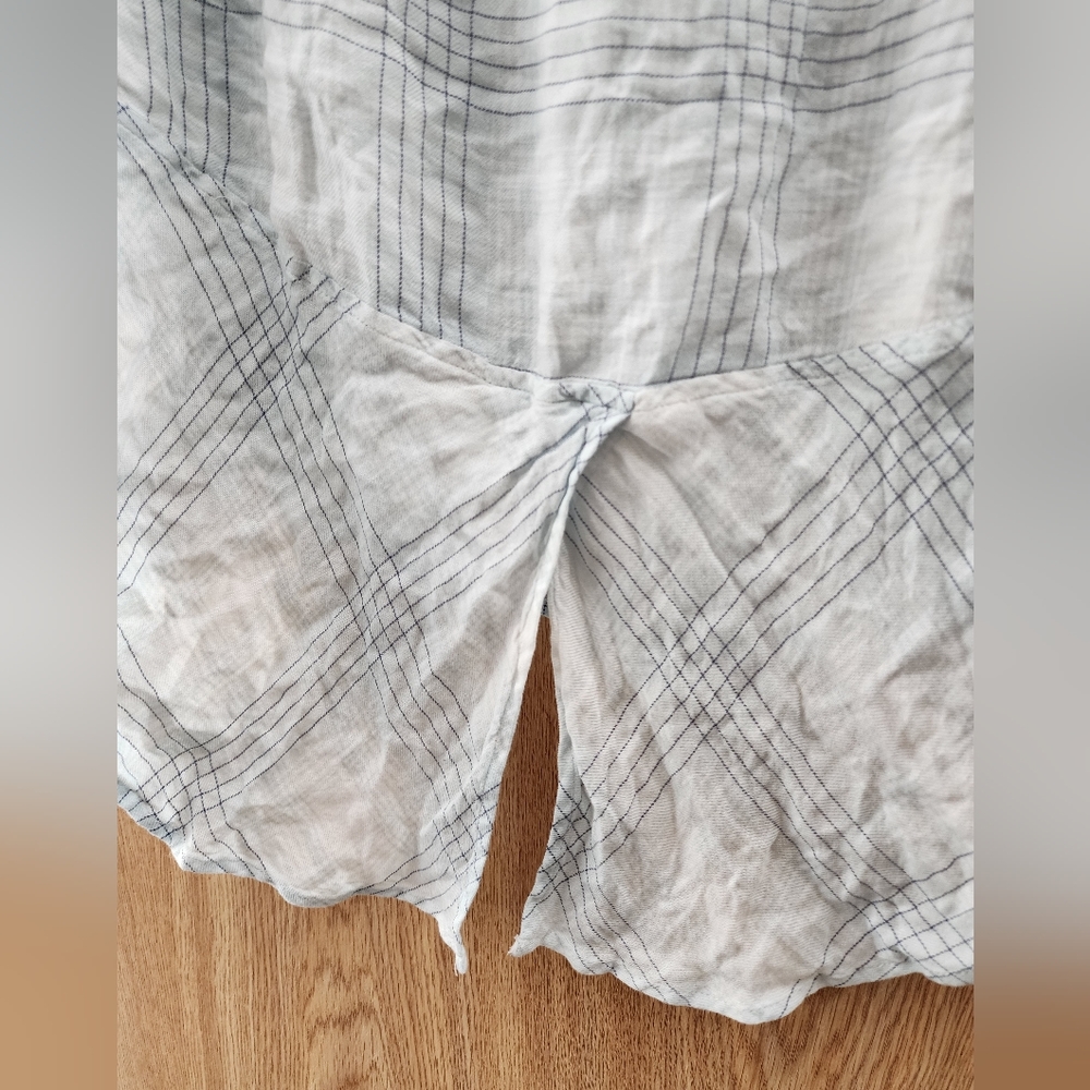 Pendleton Light Blue White Plaid Button Down - image 4